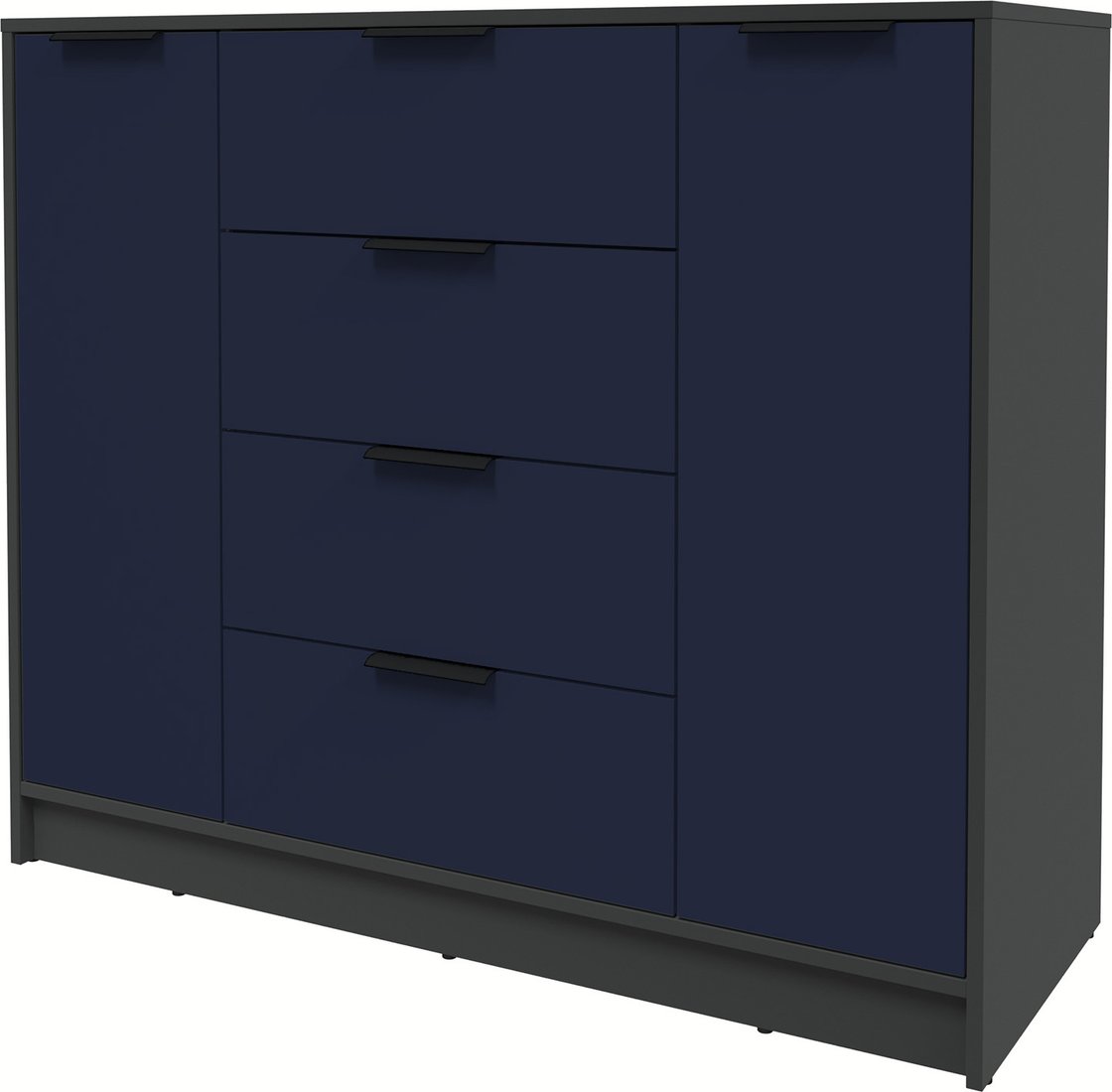 

Тумба Интерлиния Концепт КТ-Т120 Глосс (антрацит/индиго)