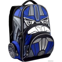 Школьный рюкзак Феникс+ Робот 54115 (цветной принт/синий)