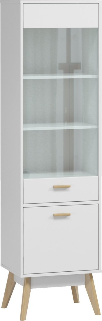 

Шкаф-пенал ЛофтМебель Олимпик VR-00003253 (белый)