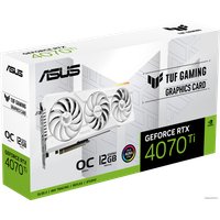 Видеокарта ASUS TUF Gaming GeForce RTX 4070 Ti 12GB GDDR6X White OC Edition TUF-RTX4070TI-O12G-WHITE-GAMING