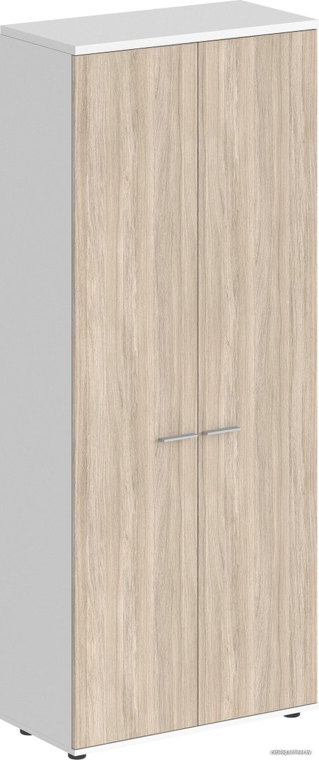 Книжный шкаф Norden SG.821.WH.OL (белый/дуб светлый)