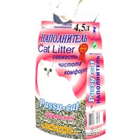 Наполнитель для туалета Pussy Cat древесный 10 л