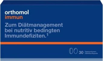 Комплекс Orthomol Immun Plus (капсулы №60 + таблетки №120)