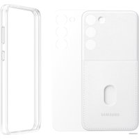 Чехол для телефона Samsung Frame Case S23+ (белый)