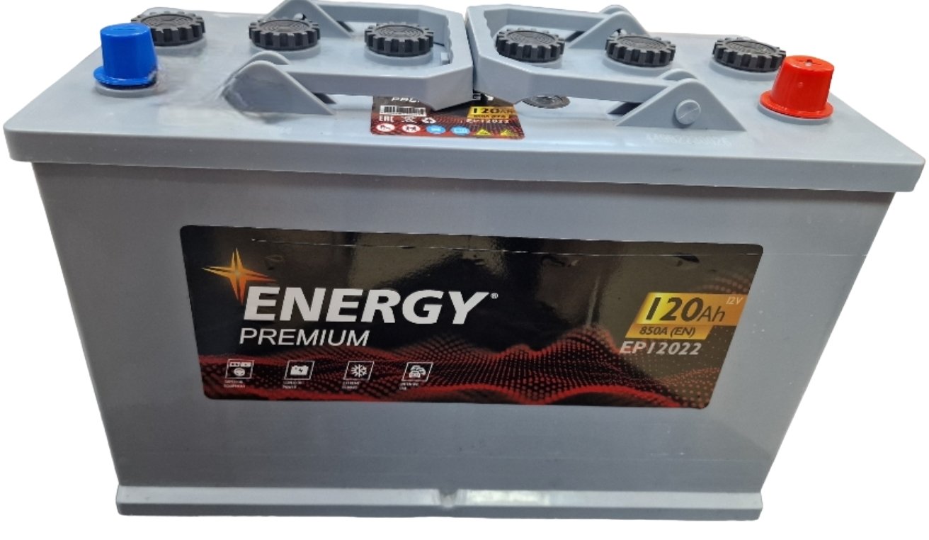 

Автомобильный аккумулятор Energy Premium EP12022 (120 А·ч)