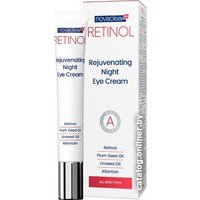  Novaclear Крем для кожи вокруг глаз Retinol Омолаживающий ночной с ретинолом 15 мл