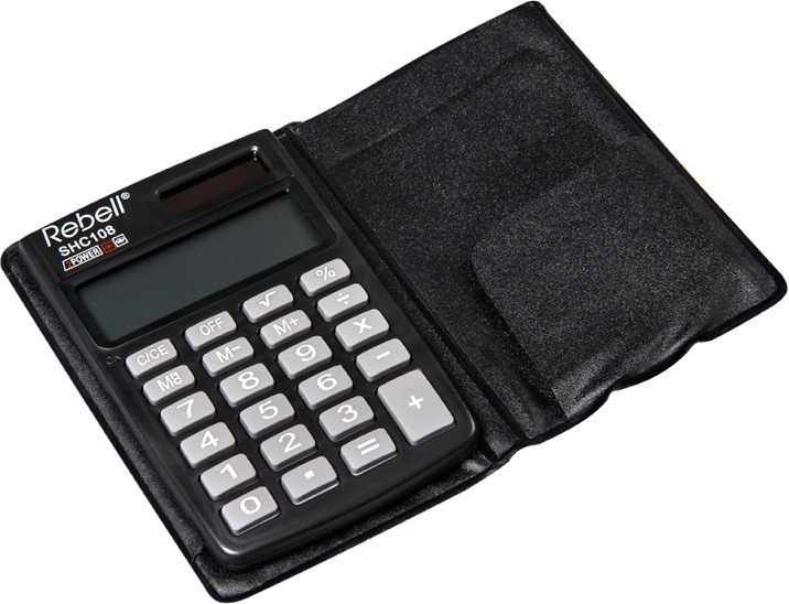 

Калькулятор Rebell RE-SHC108 BX (черный)