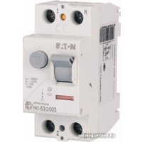Устройство защитного отключения Eaton HNC-63/2/003 2P 63A 6kA 30mA АC 2M 194692
