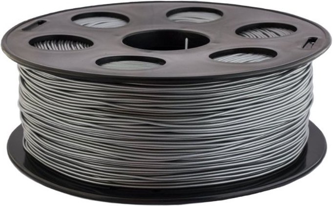 

Пластик Bestfilament PET-G 1.75 мм 1000 г (серебристый металлик)