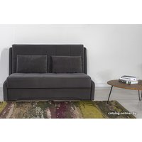 Диван DiArt Лео-3 1500 (велюр, Ultra Grafit)