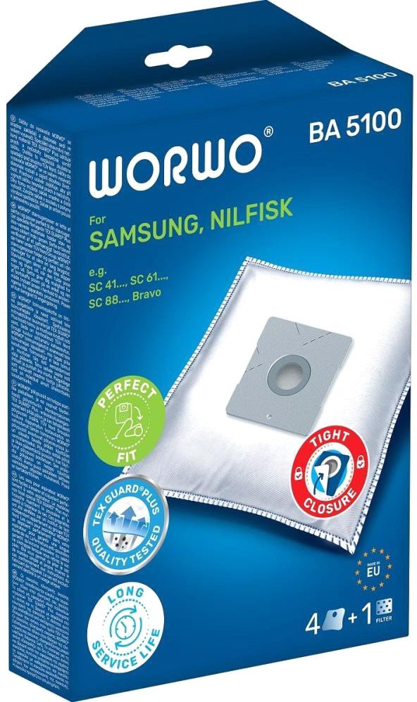 Комплект одноразовых мешков Worwo BA5100