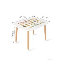 Детский стол Mega Toys С английским алфавитом 70026
