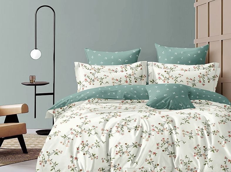 

1.5-спальный комплект постельного белья Luxor № 103502 1.5сп (сатин)