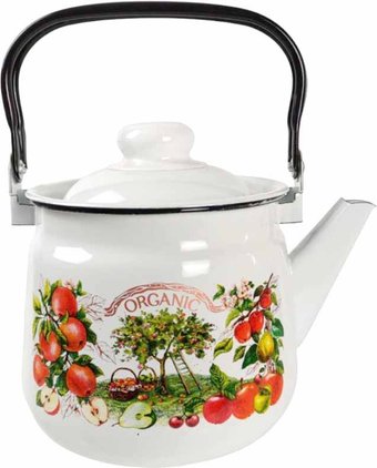 Чайник без свистка Эмаль Organic 01-2713/4М
