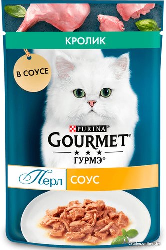 Пресервы Gourmet Перл кролик соус 75 г