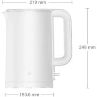Электрический чайник Xiaomi Mijia Smart Kettle 3 MJDSH08YM (с переходником на евровилку)