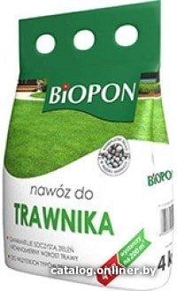 Удобрение Bros Биопон для газона 4 кг