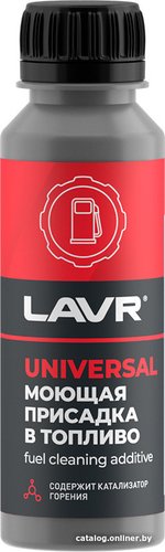 Присадка в топливо Lavr Моющая присадка в бензин/дизель на 40-60л Ln2126 120 мл