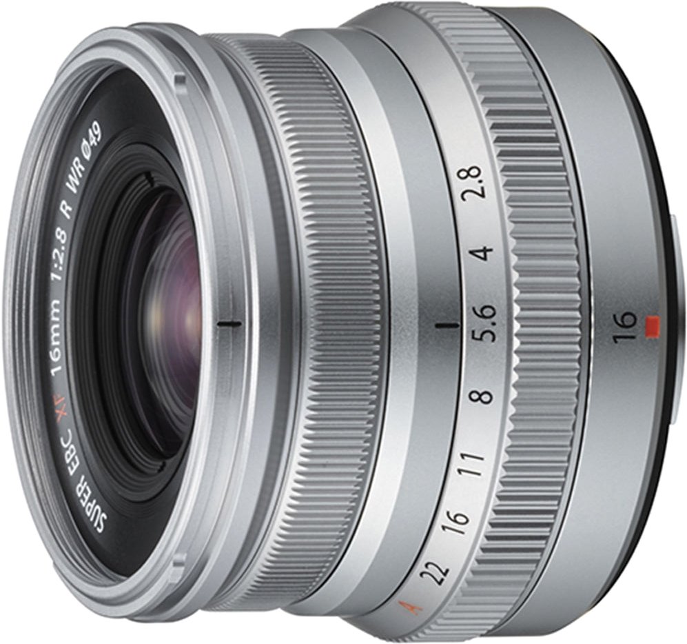 

Объектив FUJINON XF 16mm F2.8 R WR (серебристый)