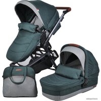 Универсальная коляска Farfello Zuma Duo Comfort (изумрудный)
