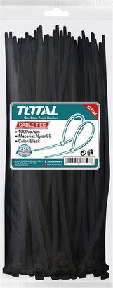 

Стяжка для кабеля Total THTCTB40076 (100 шт)