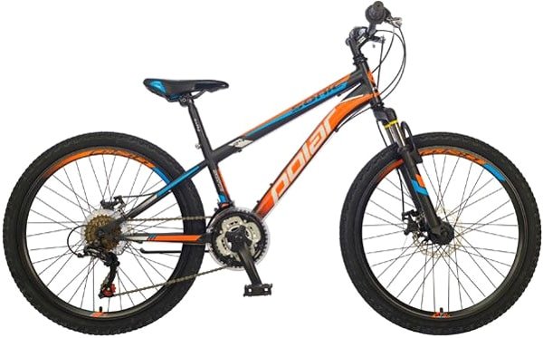 

Велосипед Polar Sonic FS Disc 24 (черный/оранжевый)