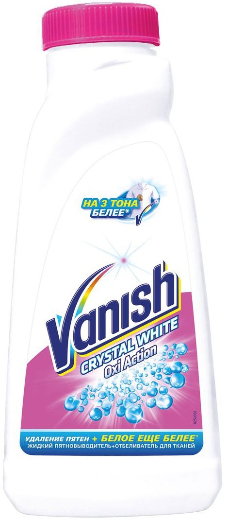 

Пятновыводитель Vanish Oxi Action Кристальная белизна 1 л