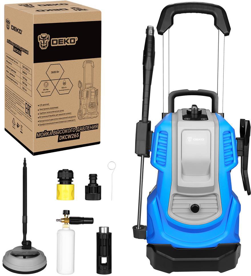 

Мойка высокого давления Deko DKCW265 065-4308