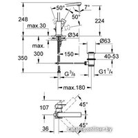 Смеситель Grohe Eurocube 23135000