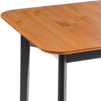 Кухонный стол TetChair Sonata Lux 75x75x75 (антик/черный)