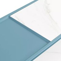 Консольный стол Bergenson Bjorn Mayen BB0000504 (белый/бирюзовый)