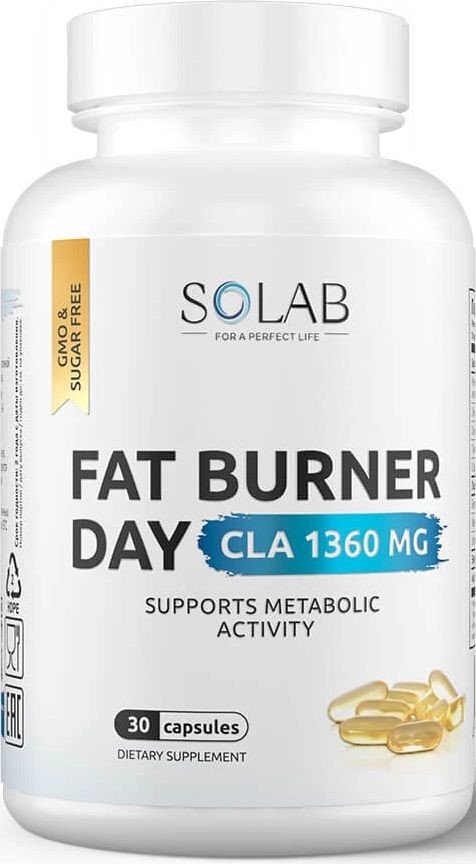 

Аминокислоты Solab Fat Burner Day (30 капсул)