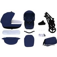 Универсальная коляска BEBETTO Magnum (3 в 1, 208, черная рама)