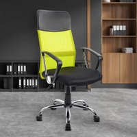 Офисное кресло Mio Tesoro Монте AF-C9767 (черный/салатовый)