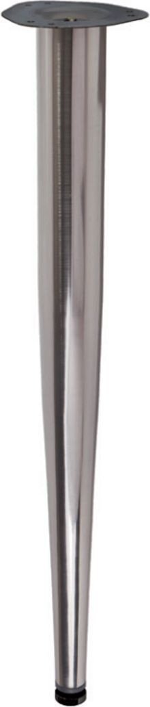 

Опора мебельная AKS конусная d30-60 h710, хром