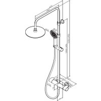 Душевая система  AM.PM X-Joy F0785A400
