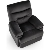 Реклайнер Halmar Drager (черный)