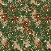 Упаковочная бумага Stilerra NWPK-02 08 Еловые ветки в Бобруйске