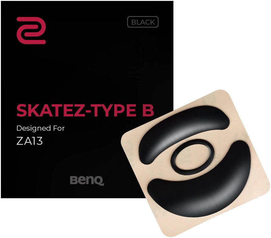 Глайды BenQ Skatez-Type B (с центральным кольцом, черный)