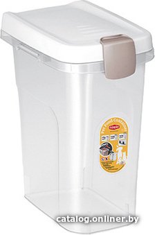 Контейнер для корма Stefanplast 98400 (прозрачный/белый)