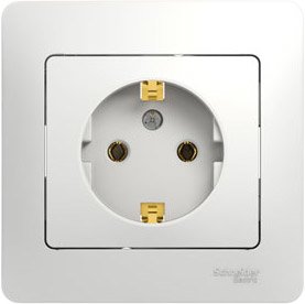 

Розетка Schneider Electric Glossa GSL000142 (белый)