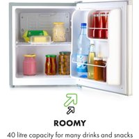 Мини-холодильник Klarstein Scooby 10034549 (серый металл)