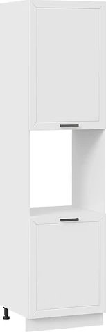 

Шкаф напольный Трия Лорас 1ПВ6 с двумя дверями (белый/холст белый)