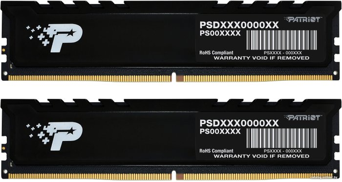 Patriot Signature Premium Line 2x16ГБ DDR5 4800 МГц PSP532G4800KH1