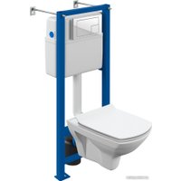 Унитаз подвесной Cersanit Carina XL CO DPL EO Slim+Vector+Corner A64119