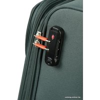 Чемодан-спиннер American Tourister Pulsonic Dark Forest 55 см