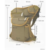 Сумка на пояс Master-Jaeger набедренная AJ-A37 (зеленый)