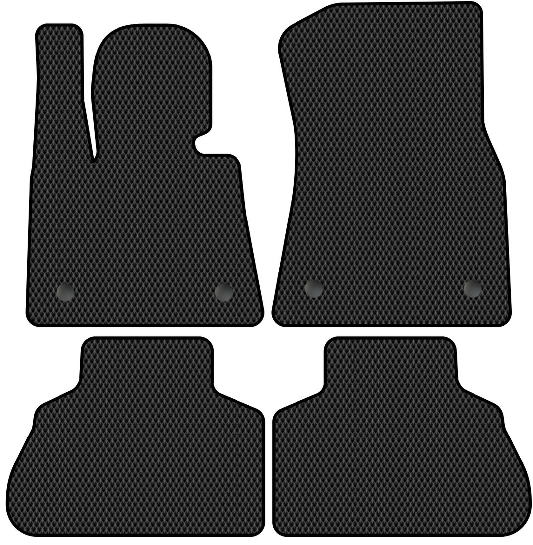 

Комплект ковриков для авто Alicosta BMW X5 IV (suv / G05) 2018 - Н.В. (черный, ромб)