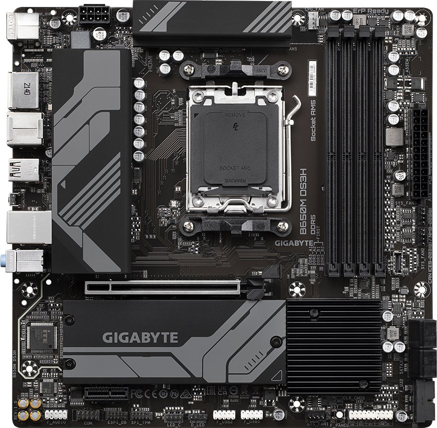 

Материнская плата Gigabyte B650M DS3H (rev. 1.0)