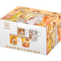 Набор кружек Elan Gallery New Bone China Времена года 420620 в Могилеве